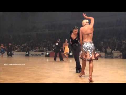 Aarhus 2012 - European Ten Dance - Final Chacha - Anton Skuratov & Alena Uehlin