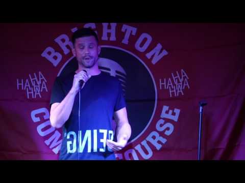 Jay Chappell's first stand- up comedy gig
