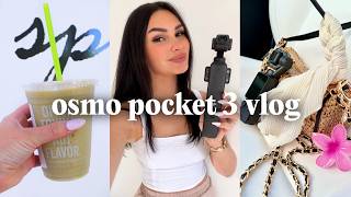 a saturday with me & my new dji osmo pocket 3 ~slight chaos~