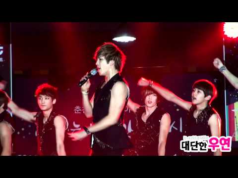 111007 재능기부게릴라콘서트 유키스 U-KISS 만만하니