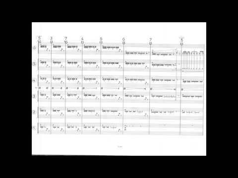 Gérard Grisey - Tempus Ex Machina (w/ score) (for six percussionists) (1979)