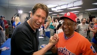 Pete Meets Baseball Legends