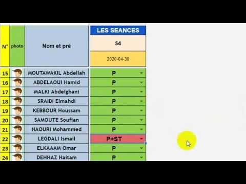 Exemple d'un cahier journalier (EPS)