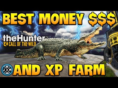 SALTWATER CROCODILES MONEY AND XP HOTSPOT on Emerald Coast Australia in Call of the Wild