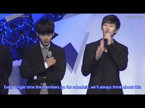 ENGSUB 121022 Leeteuk: "I really am fine"