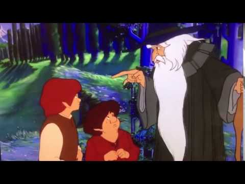 Gandalf and Sam Share a Moment