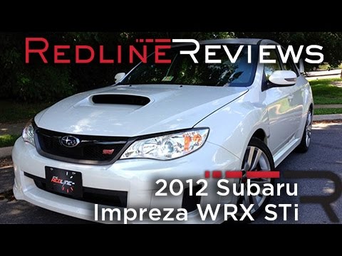 2012 Subaru Impreza WRX STi Review & Test Drive