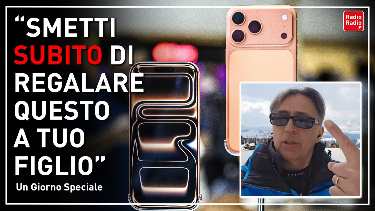 "SMETTI SUBITO DI COMPRARE OGNI ANNO UN TELEFONO NUOVO A TUO FIGLIO E REGALAGLI QUESTO"