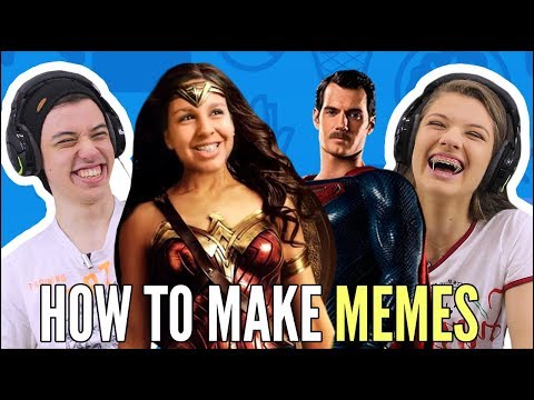 JOVENS REAGEM A HOW TO MAKE MEMES - HTMM