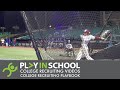 Andrew Milhorn Hitting (Coastal Carolina Camp)