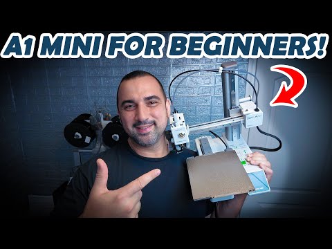 Bambu Lab A1 Mini Beginner’s Guide & First Print!