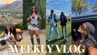 WEEKLY VLOG ♡ (surviving COACHELLA AHH - bringing my best friend to his dream festival... LETS GO!!)