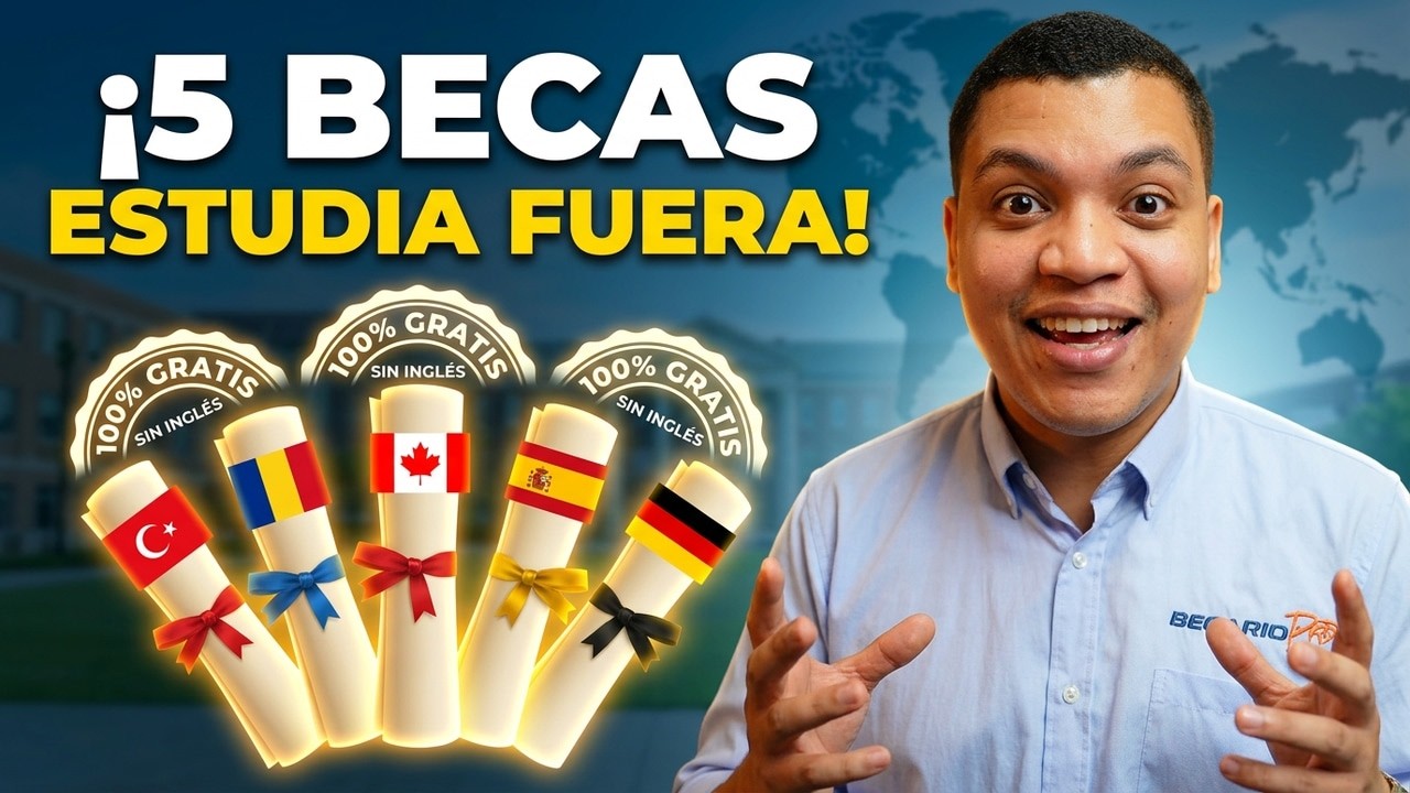 5 Becas SIN Inglés para Estudiar Pregrado en el Extranjero (2026)