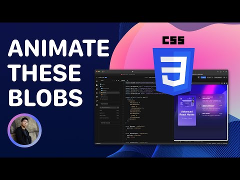 Blob Animation and Glassmorphism with CSS and Styled Components