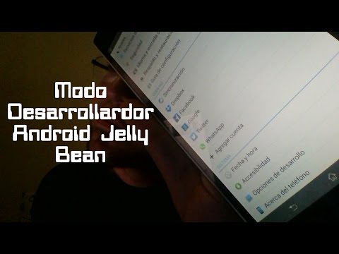 Activar Modo desarrollador en Android Jelly Bean - Xperia Z Ultra