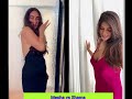Megha Shukla Vs Shama Sikander L Girl Desi Model Indian Hot Sexy Short Shorts