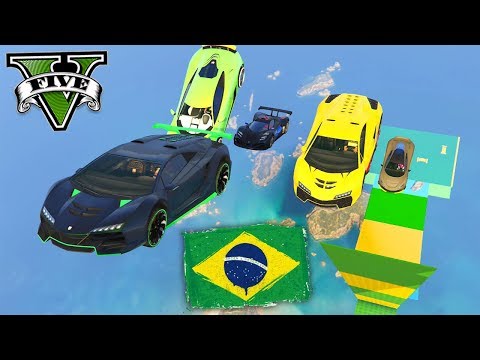 GTA V Online: A CORRIDA DA COPA do MUNDO!!! (BRASIL)