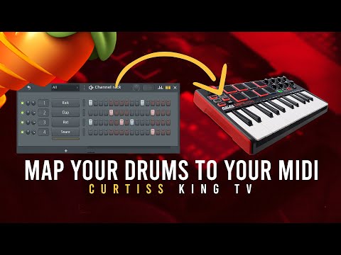 FL Studio Tutorial: 2 Ways To Map Your Drums To Your Midi Keys (NO FPC)