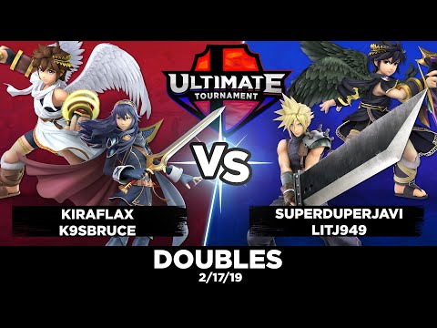KiraFlax + K9sbruce vs. superduperjavi + LitJ949 - Doubles - February Smash Ultimate Tournament