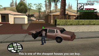 GTA San Andreas - Tips & Tricks - How to buy a house earlier in the game