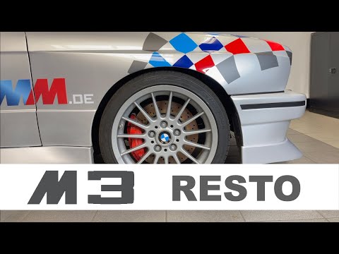 M3 Resto 7- Wheel position corrected, weight E30 V8 + 645Ci, start attempt