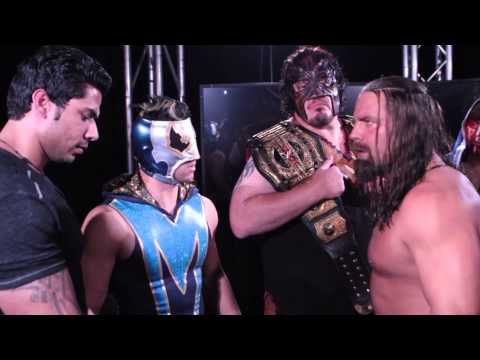Mahabali Shera is Introduced to the Leader of the Revolution, James Storm (Nov. 12, 2014)