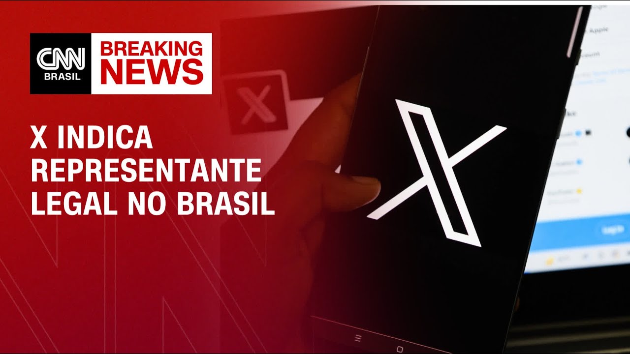 X indica representante legal para o Brasil | CNN Prime Time