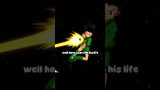The Reason Gon's Arm Broke! 😳 #anime #hxh #shorts