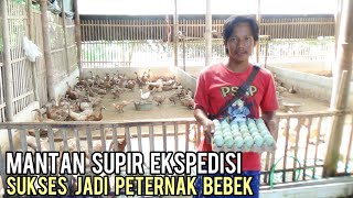 Download lagu MANTAN SUPIR EKSPEDISI SUKSES TERNAK BEBEK PETELUR, KINI JADI SUMBER PENGHASILAN UTAMA mp3