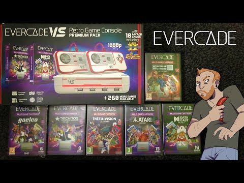 Let's Play Evercade VS Games - TECHNOS ARCADE 1 AND DATA EAST ARCADE 1