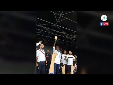Champion du monde Blaise Matuidi à Fontenay - Direct Facebook