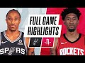 Game Recap: Rockets 128, Spurs 106