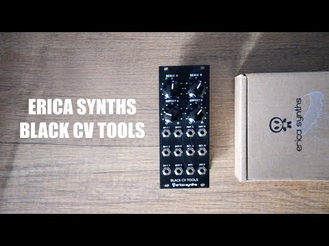 Erica Synths Black CV Tools Analogue CV & Audio Processor Module image 2