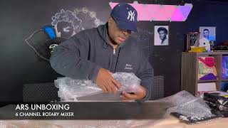 Video thumbnail for Alpha Recording System 6 channel rotary Mixer 9900 Unboxing by TSH Radio