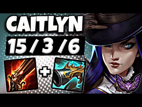 Caitlyn vs Aphelios [ ADC ] Lol Korea Master Patch 25.14