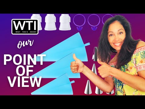 Hicdaw Icing Tip and Piping Bag Set - WTI product video review