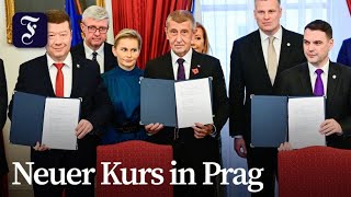 Rechtspopulist Babiš mit neuer Koalition an der Macht
