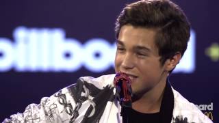 Austin Mahone - &quot;MMM Yeah&quot; LIVE at the Real-Time Charts Launch Event