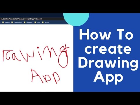 How To Create Drawing App Using Javascript Javascript Tutorial 2021
