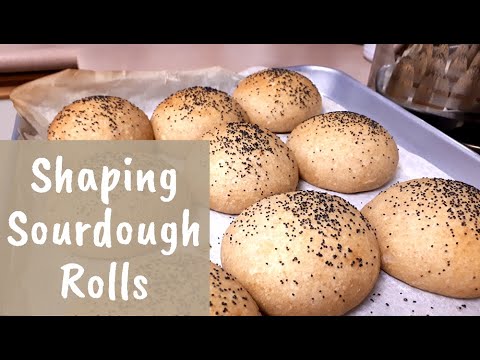 How to Shape Bread Rolls (watch to the end for a detailed demonstration)