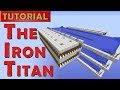 The Iron Titan - Minecraft Iron Golem Farm - 2600 Iron ...