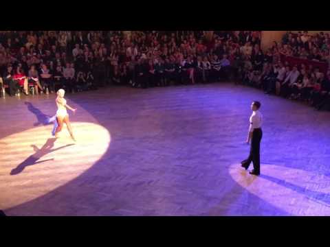 Marek Bureš & Anastasiia Iermolenko, MČR LAT 2017, Final- sólo Samba