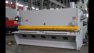 Lembaran logam DAC360 CNC hydraulic guillotine mesin shearing CNC mesin nyukur
