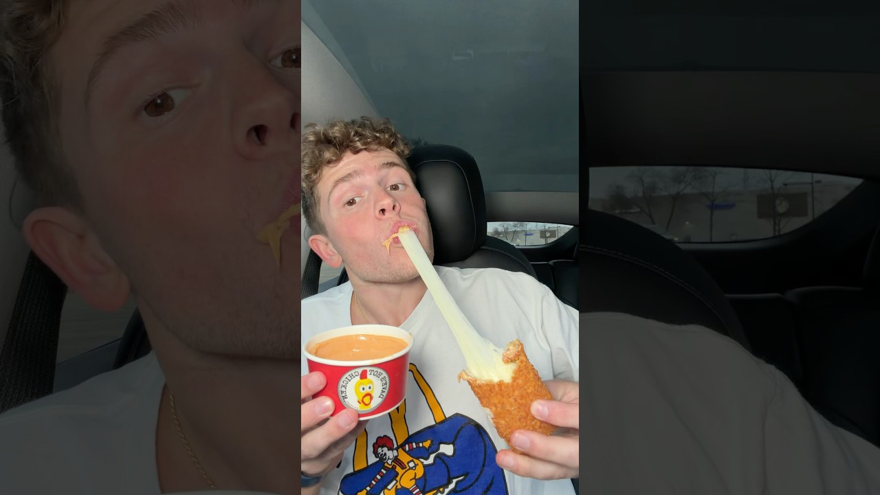 Eating Mozzarella Sticks Until I Get The PERFECT Cheese Pull!