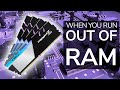 What happens when you run out of RAM? What if you don't have enough RAM memory?