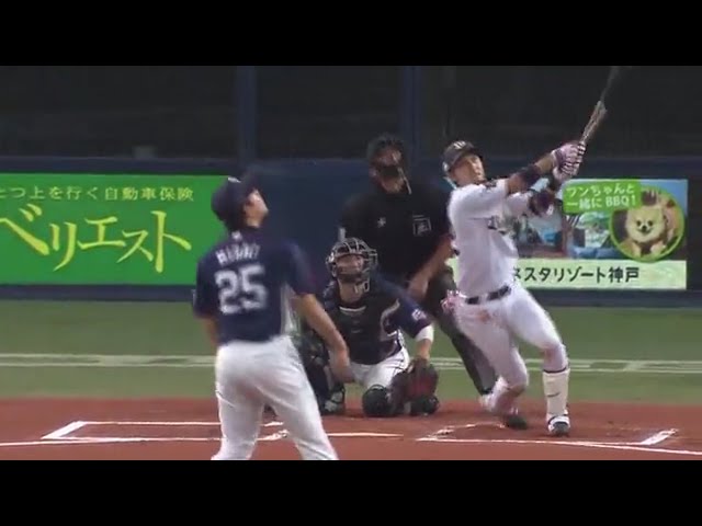 【6回裏】貴重な追加点!! バファローズ・伊藤の第5号ソロホームラン!! 2017/9/2 Bs-L