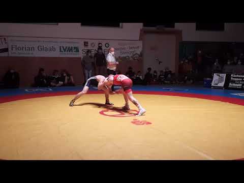 09.10.2021 RWG vs KSC Niedernberg - 57kg Freistil: Harvey Ridings vs Khachik Gasparyan