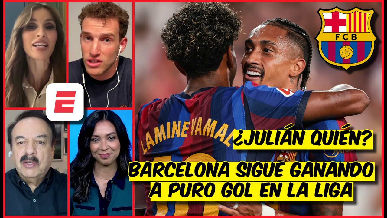 BARCELONA sigue a PASO GOLEADOR en LA LIGA, Raphinha BRILLA y llega Gabriel Jesus | Exclusivos