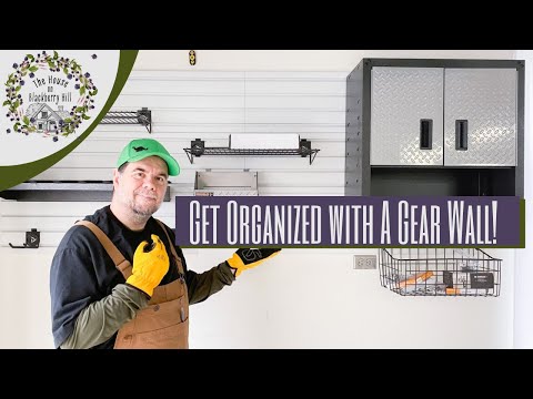 Garage Organization with Gladiator Gear Wall | Install and Review