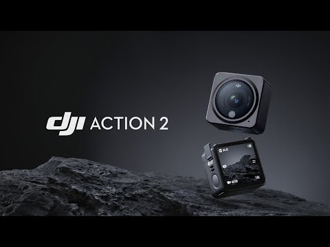 DJI Action 2 破格登場！　可拍攝 4K 120fps 影片　磁吸卡扣設計更快裝卸配件